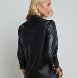 L'AGENCE - Avina Leather Shirt