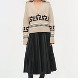 Simkhai - O'Reilly Western V - Neck Sweater