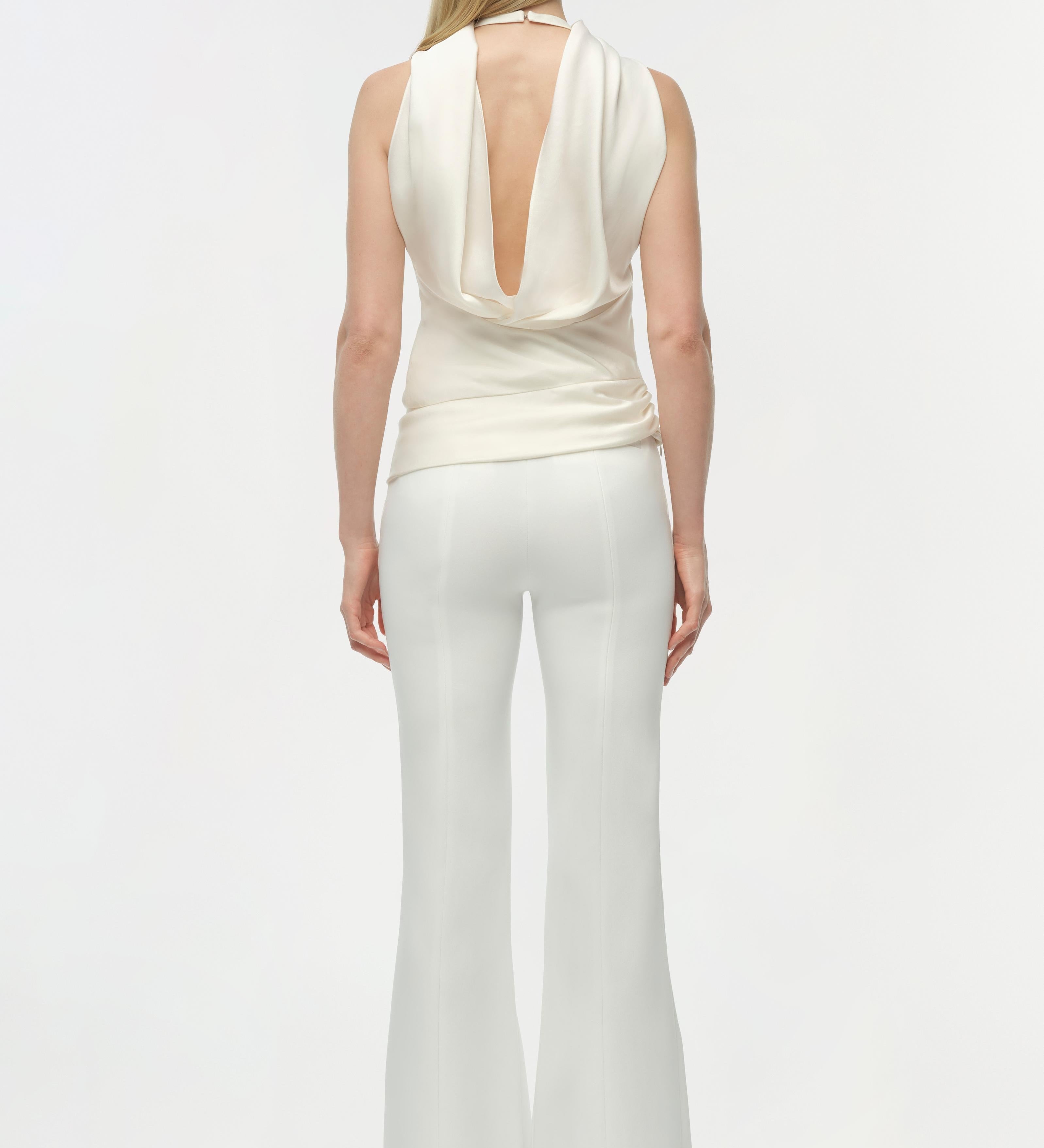 Simkhai - Samira Satin Cape Top