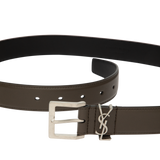 Saint Laurent - Cintura Box Laque Belt