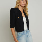 L'AGENCE - Delilah Cropped Cardigan