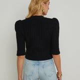 L'AGENCE - Delilah Cropped Cardigan
