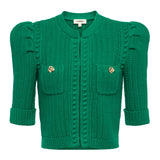 L'AGENCE - Delilah Cropped Cardigan