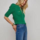 L'AGENCE - Delilah Cropped Cardigan