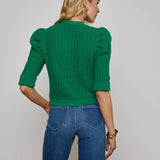 L'AGENCE - Delilah Cropped Cardigan