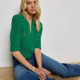 L'AGENCE - Delilah Cropped Cardigan