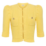 L'AGENCE - Delilah Cropped Cardigan