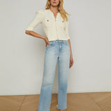 L'AGENCE - Delilah Cropped Cardigan