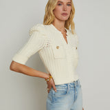 L'AGENCE - Delilah Cropped Cardigan
