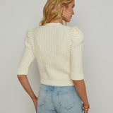 L'AGENCE - Delilah Cropped Cardigan