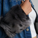 L'AGENCE - Shea Shearling Denim Jacket