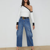 L'AGENCE - Maeva One-Shoulder Top