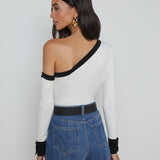 L'AGENCE - Maeva One-Shoulder Top