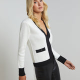 L'AGENCE - Jinny Sequin Cardigan