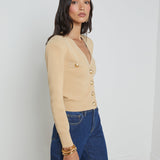 L'AGENCE - Taya V-Neck Cardigan