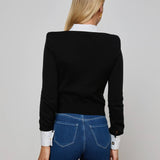 L'AGENCE - April Collared Pullover