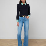 L'AGENCE - April Poplin Collar Pullover