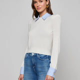 L'AGENCE - April Poplin Collar Pullover