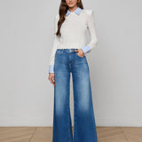 L'AGENCE - April Poplin Collar Pullover