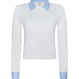 L'AGENCE - April Poplin Collar Pullover