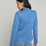 L'AGENCE - Kenzie Metallic Knit Blazer