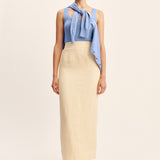 Posse - EMMA PENCIL SKIRT - DUSTY CITRON