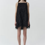 Simkhai - Kalla Fringe Jacquard Mini Dress