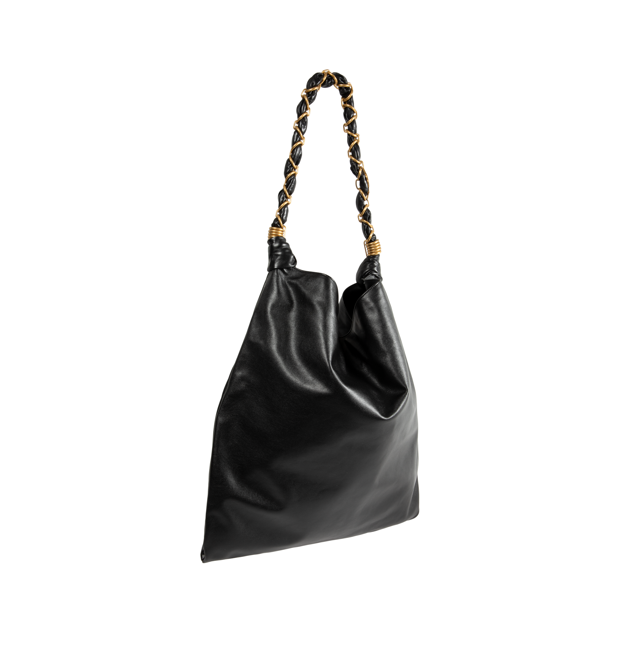Saint Laurent - Amalia Smooth Leather Hobo Bag
