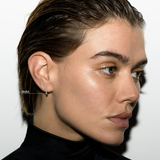 Dorsey - PAVÉ HUGGIE EARRING IN MOISSANITE