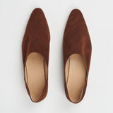 Jamie Haller - The Mule in Chocolate Suede