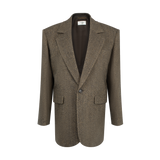 Saint Laurent - Herringbone Wool Jacket