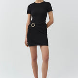 Simkhai - Leni Draped Knit Mini Dress