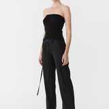 St. Agni - 90s Panelled Pants - Black