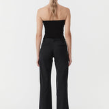 St. Agni - 90s Panelled Pants - Black