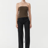 St. Agni - 90s Panelled Pants - Black