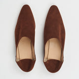 Jamie Haller - The Mule in Chocolate Suede
