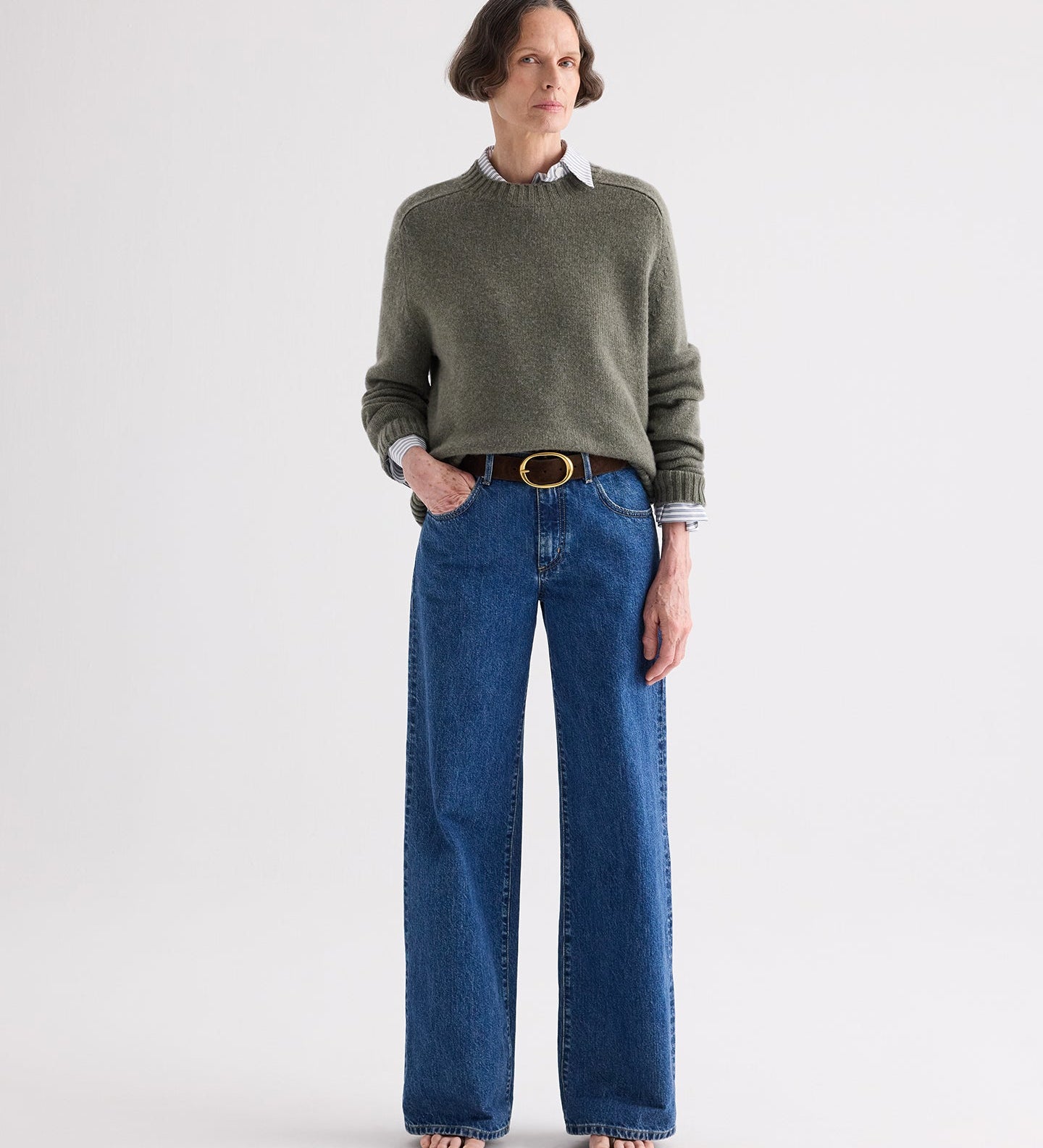 TWP - New Jill Crewneck Sweater in Italian Cashmere