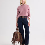 TWP - NEW JILL CREWNECK - PLUM