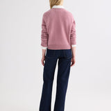 TWP - NEW JILL CREWNECK - PLUM
