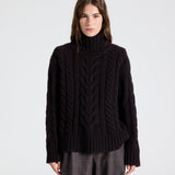 TWP - TRAVELING T NECK - DARK BROWN