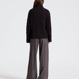 TWP - TRAVELING T NECK - DARK BROWN