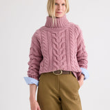 TWP - TRAVELING T NECK - PLUM