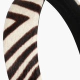 Jennifer Behr - Zebra Ponyhair Cruz Headband