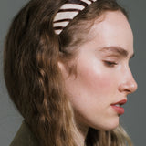 Jennifer Behr - Zebra Ponyhair Cruz Headband