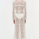 Simkhai - Hawthorne Lace Up Midi Dress