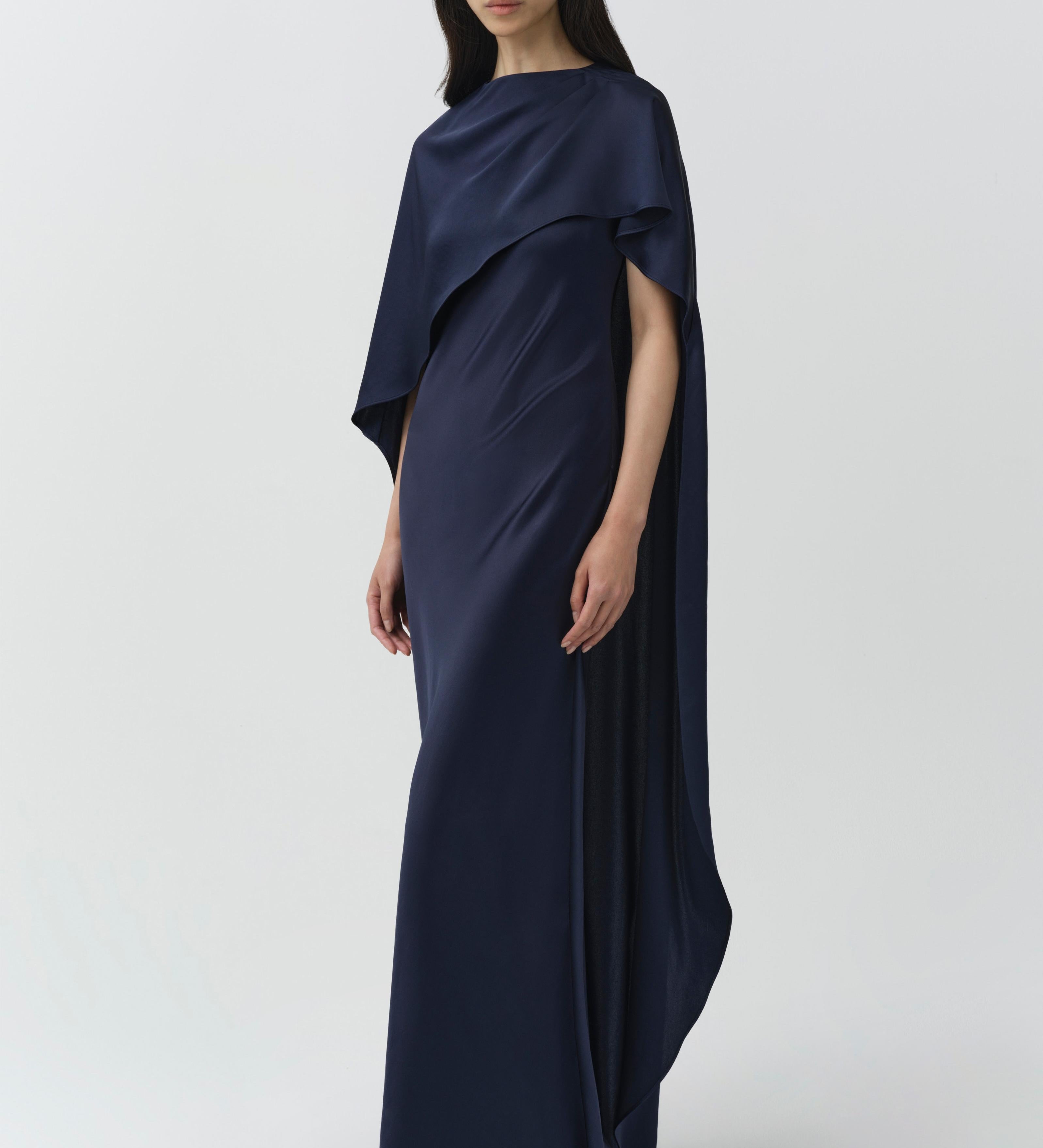 Simkhai - Izel Satin Cape Gown