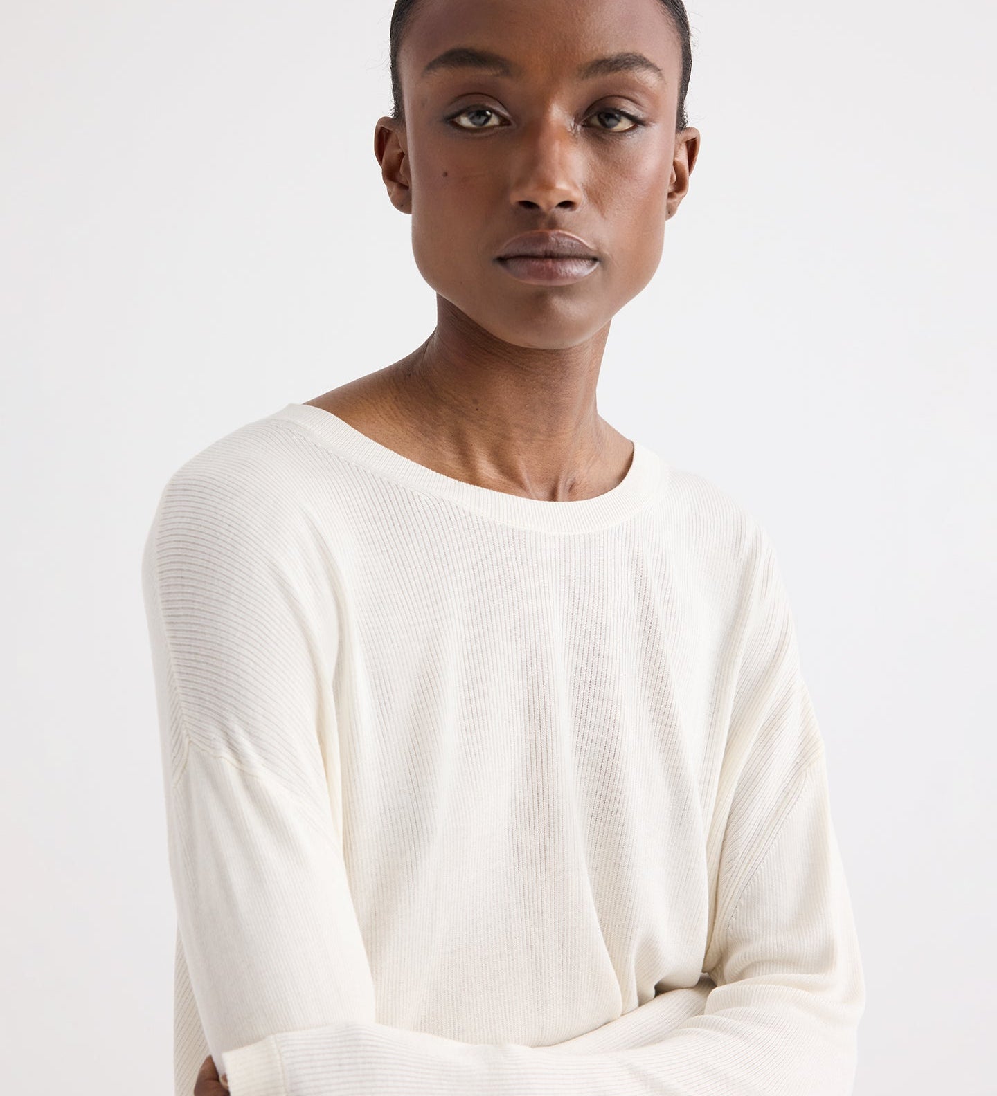 TWP - Ls Crewneck in Viscose Silk