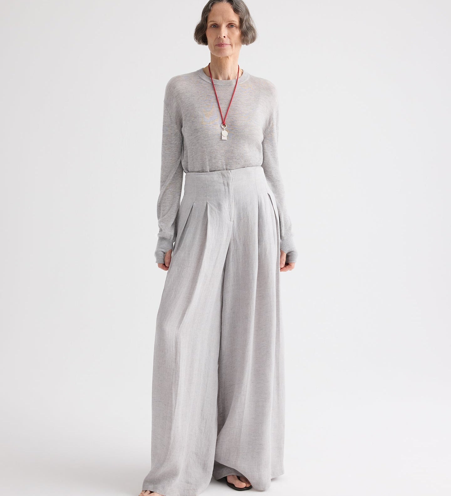 TWP - Ls Crewneck in Viscose Silk