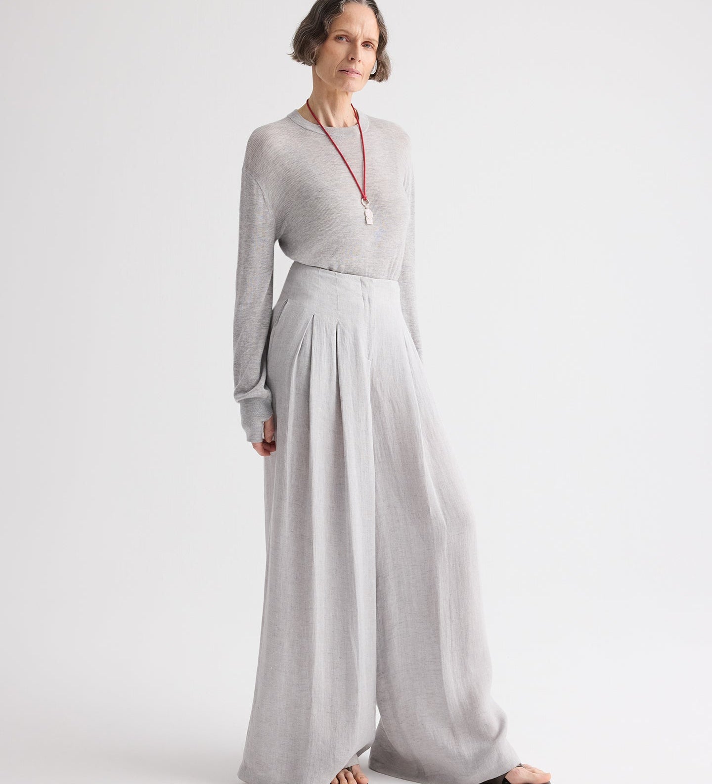 TWP - Ls Crewneck in Viscose Silk