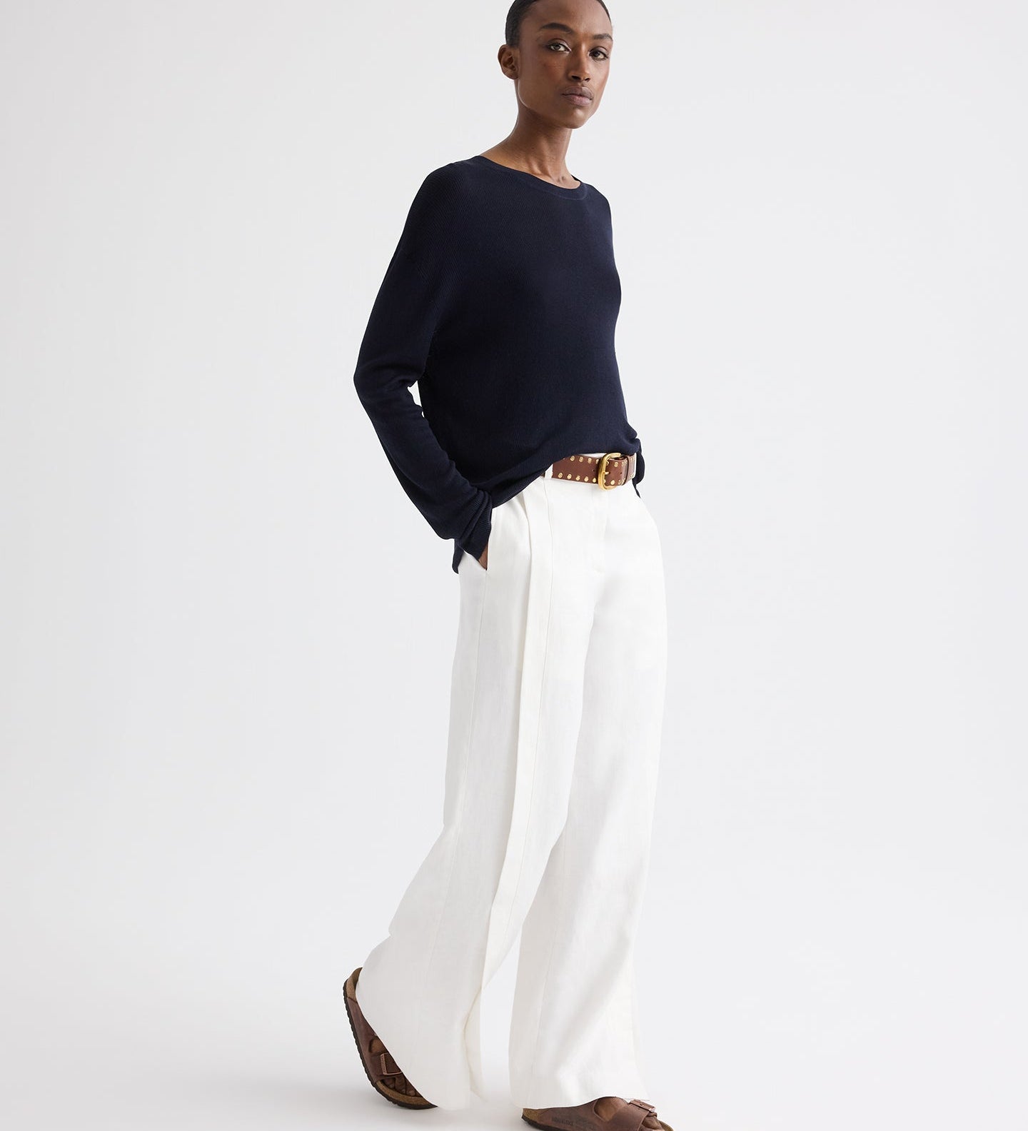 TWP - Ls Crewneck in Viscose Silk